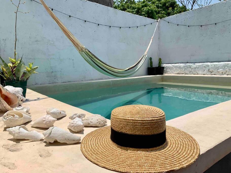 Casita Azul Colonial En El Centro De Merida. 외부 사진