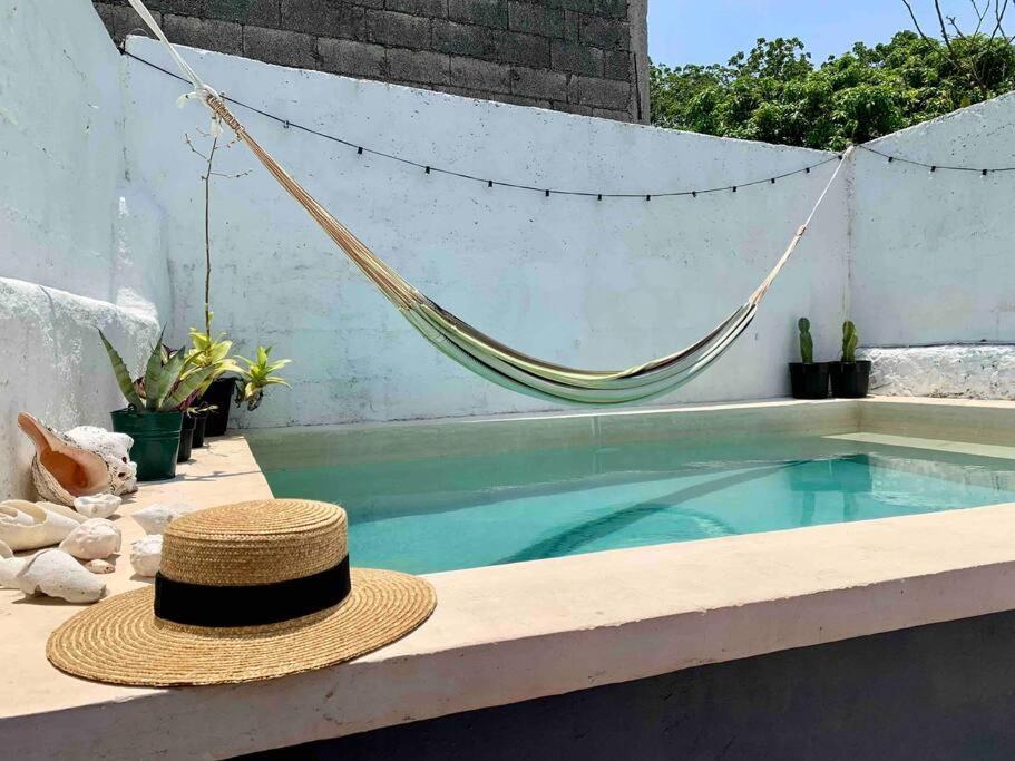 Casita Azul Colonial En El Centro De Merida. 외부 사진