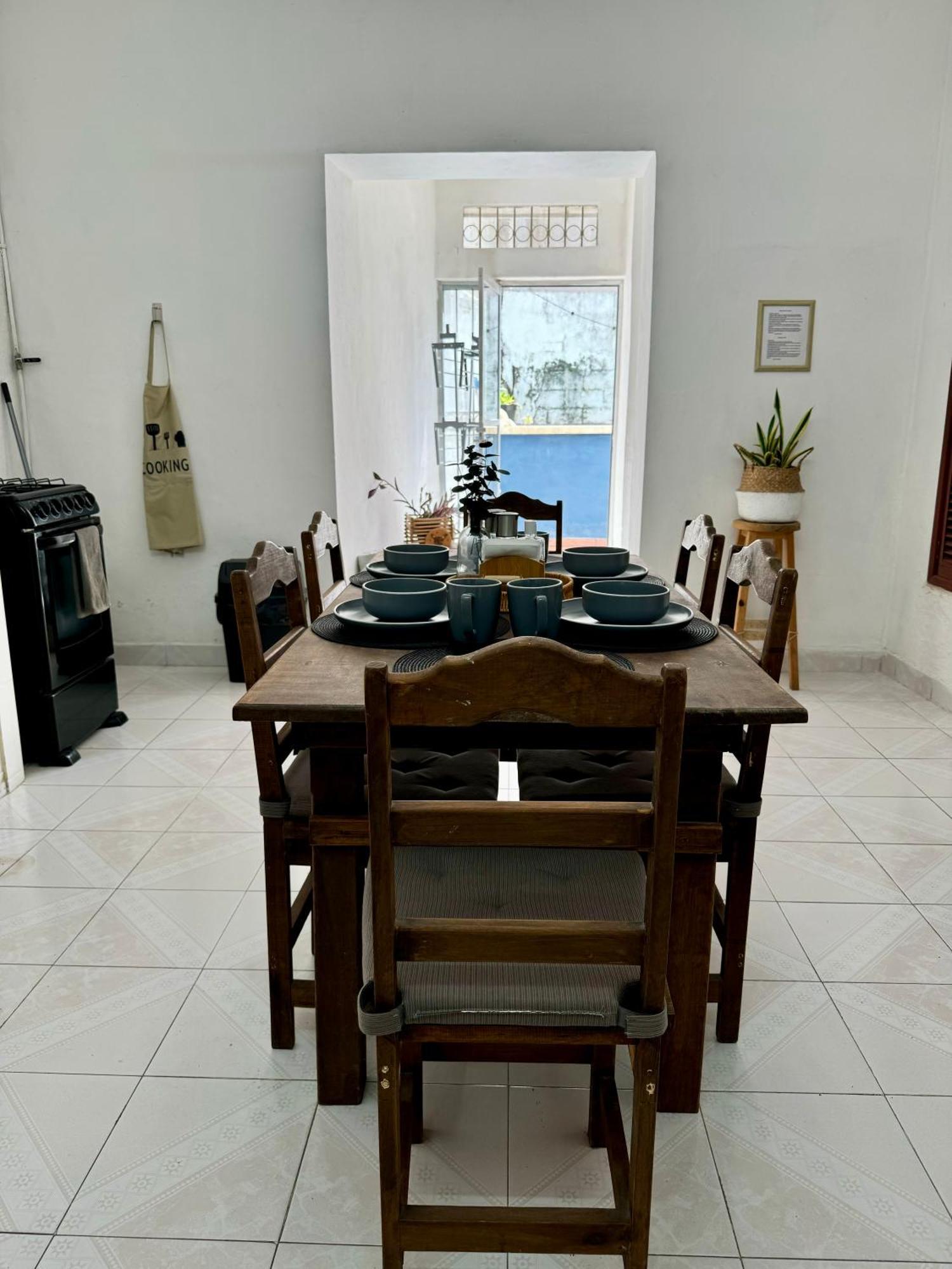 Casita Azul Colonial En El Centro De Merida. 외부 사진